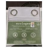 ECOLOGEE TOTAL BLACKOUT CURTAINS-2 PACK - 52"X 90"