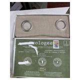 ECOLOGEE TOTAL BLACKOUT CURTAINS-2 PACK - 52"X 90"