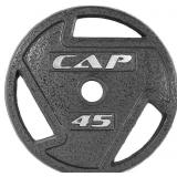 CAP BARBELL 45LBS 2IN OLYMPIC GRIP WEIGHT PLATE