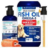 OMEGA 3 FISH OIL FOR DOGS 16 OZ - SKIN AND COAT