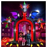 LORVAIN 10FT HALLOWEEN INFLATABLE ARCH FOR