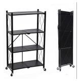 YCHF STORAGE SHELVING, 4 TIERS. 28 X 14 X 50IN