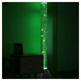 LARGE 4FT SENSORY BUBBLE TUBE FISH FLOOR NIGHT