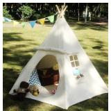 LAVIEVERT NATIVE CANVAS TEEPEE KIDS PLAY HOUSE -