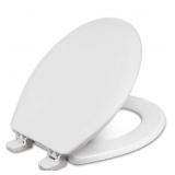 CENTOCO ROUND FRONT TOILET SEAT, WHITE