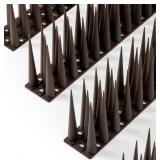 OFFO PLASTIC BIRD SPIKES, COVERS 8 FEET, SOME