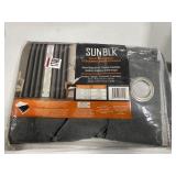 SUNBLK TOTAL BLACKOUT 2 PANEL CURTAINS 52" X 90"