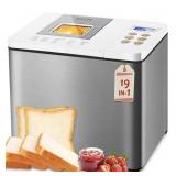 KEEPEEZ STAINLESS STEEL 19 IN 1 2LB BREAD MAKER