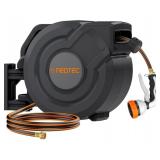 NEOTEC RETRACTABLE HOSE REEL, 5/8 IN X 65 FT WALL