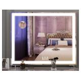 BEAUTME LED VANITY MIRROR 24x19x1IN PLUG IN