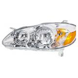 LEFT HEADLIGHT REPLACEMENT FOR COROLLA 2003 2004