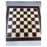 WOODEN CHECKER/CHESS BOARD