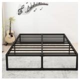 LUTOWN-TEEN 14IN QUEEN BED FRAME