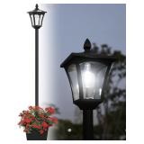 SOLAR LIGHT, OUTDOOR,  WATERPROOF, 67IN