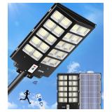 GEFOLLY 2500W SOLAR STREET LIGHTS OUTDOOR