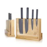 DOUBLE-SIDED MAGNETIC KNIFE BLOCKS SLIGHTLY