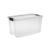 STERILITE ULTRA LATCH 66L STORAGE BIN CLEAR