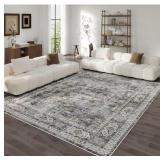 RUGCOMF LIVING RUG 6X9 MACHINE WASHABLE BOHO SOFT