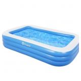 DUERER INFLATABLE POOL 118X72X22 IN