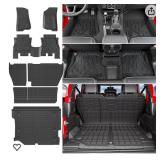 JEEP WRANGLER MATS REAR,FLOOR,TRUNK