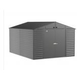 ARROW SELECT 10X14FT CHARCOAL GREY STEEL STORAGE