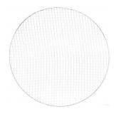 ROUND BBQ GRILL NET 21.5IN DIA GALVANIZED IRON