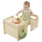 MONTESSORI WEANING TABLE AND CHAIR SET -