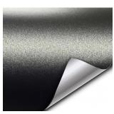 VVIVID METALLIC BLACK VINYL WRAP 3x5FT