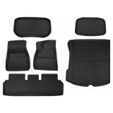 6PCS TESLA MODEL 3 FLOOR MATS FULL SET