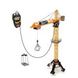 DICKIE TOYS MIGHTY CONSTRUCTION CRANE WITH REMOTE