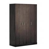 SAUDER 3-DOOR WARDROBE CLOSET/ARMOIRE CLOTHES