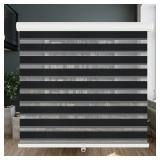 LUCKUP CORDLESS ZEBRA BLINDS ROLLER SHADES FOR