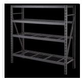 MAXIMUM BLACK INDUSTRIAL STORAGE RACK