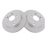 TRQ G COATED PREMIUM BRAKE ROTOR x2