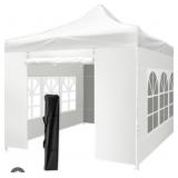 GOUTIME 10X10 POP UP CANOPY, OUTDOOR GAZEBO TENT