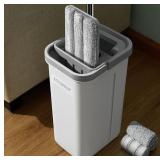 JOYMOOP FLAT MOP AND BUCKET SET 3WASHABLE PADS