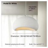 WABI SABI NORDIC MINIMALIST 30IN PENDANT LIGHT