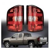 TAIL LIGHTS ASSEMBLY FIT CHEVY SILVERADO 1500