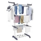 HOMIDEC 4-TIER FOLDABLE CLOTHES DRYING RACK,