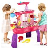 HYES WATER TABLE - PINK - 28X23IN