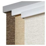 PERSILUX CORDLESS ROLLER BLINDS 27X72IN CREAM