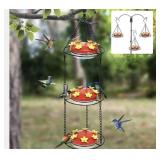 OMEUTY HUMMINGBIRD FEEDER, 3 TIERS HANGING WITH