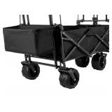 HEAVY DUTY OUTDOOR FOLDABLE WAGON, ALL-TERRAIN