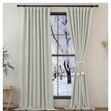 NICETOWN ROOM DARKENING CURTAINS & DRAPES FAUX