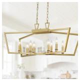 UNTRAMMELIFE MODERN CHANDELIER 33.6x14.8IN