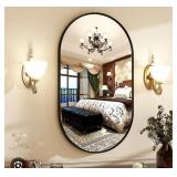 WALL MOUNTED MIRROR 30x17IN