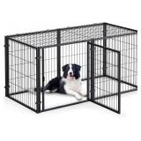 LURIVA HEAVY DUTY DOG CRATE  48" L X 28" H