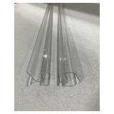 2 PACK 3FT LONG SHOWER DOOR BOTTOM SWEEP