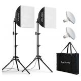 RALENO SOFTBOX SET  2X40X40CM  5500K  TRIPOD