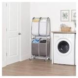 NEATFREAK 2-TIER VERTICAL LAUNDRY CART